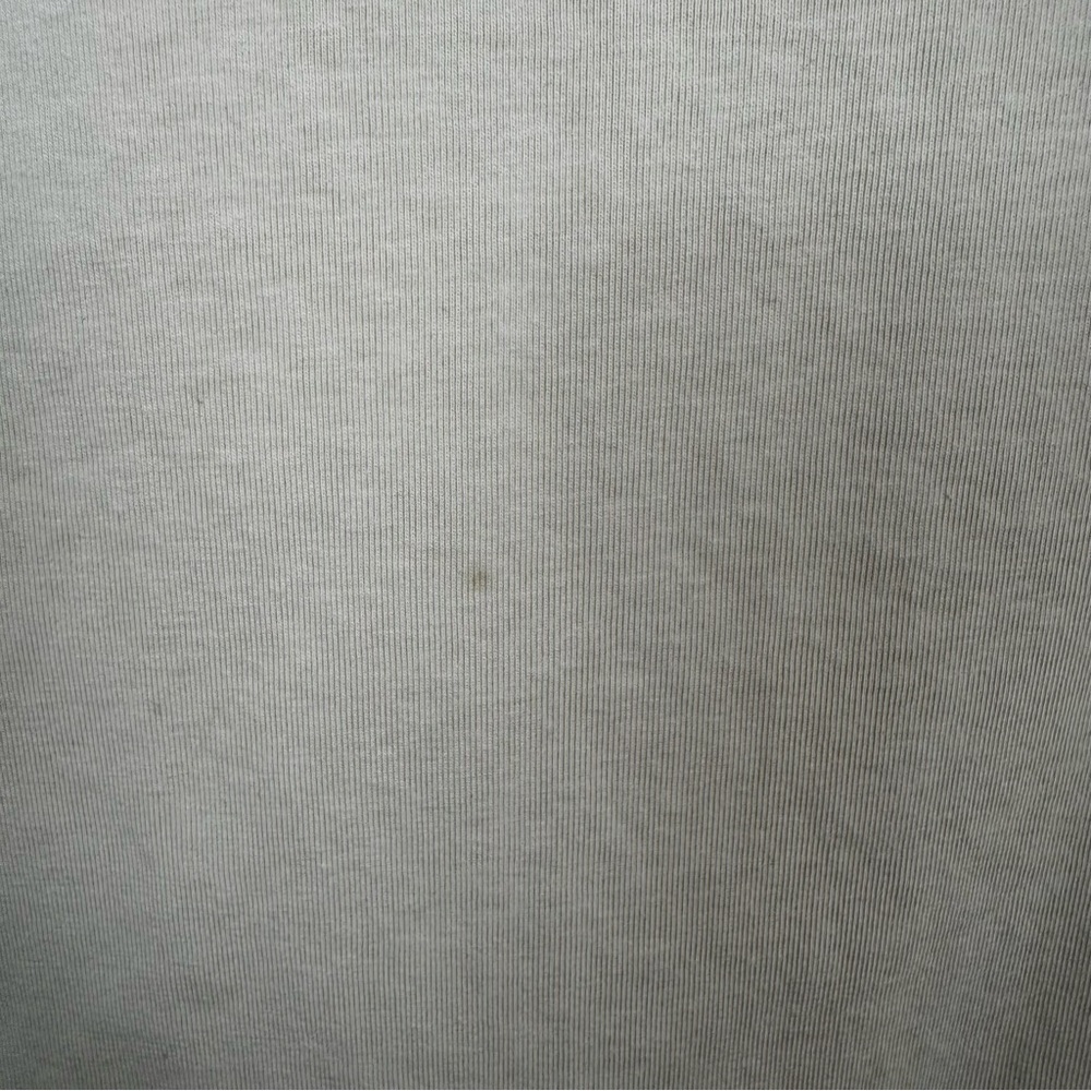 Madewell Sheer-Sleeve Knit Top in Bleached Linen Cotton Blend Size Small - Picture 6 of 7
